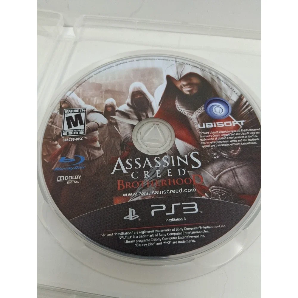 Sony PlayStation 3 Assassins Creed Brotherhood & Revelations Lot Of 2 Missing...